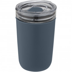 Bello 420 ml Glasbecher mit Außenwand aus recyceltem Kunststoff Bello 420 ml Glasbecher mit Außenwand aus recyceltem Kunststoff
