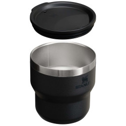Stanley Stay Hot 295 ml Edelstahl isolierter, stapelbarer Camp Becher