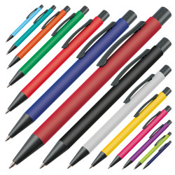 Matter Kugelschreiber mit Metallclip