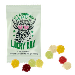 Fruchtgummi 10 g Tüten - Kleeblatt (w2p)