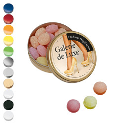 XS-Taschendose mit XS-Kalfany-Fruchtbonbons, 16 g