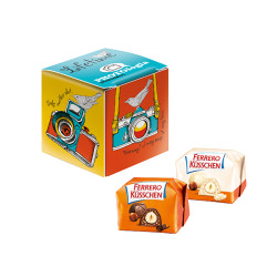 Mini-Promo-Würfel mit Ferrero Küsschen
