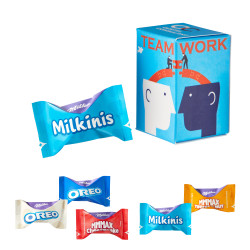 Mini Promo-Tower mit Milka Favourites Mix