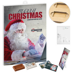Schoko-Naps-Adventskalender "Papier"
