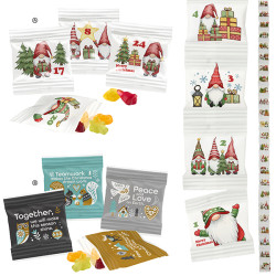 Fruchtgummi-Ketten-Adventskalender - Standardmotiv