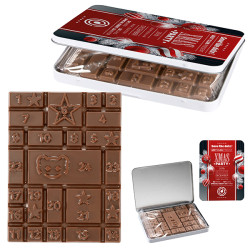 Adventskalender Mini-Dekordose - Standard-Adventskalender-Schokoladentafel