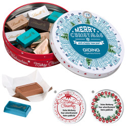 Magnetdosen-Adventskalender mit Lindt Naps
