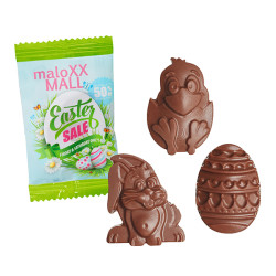 Oster-Schoko-Figuren in konventioneller Folie (w2p)