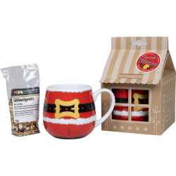 KÖNITZ KC143 Santa Claus im Geschenkkarton inkl. Glühweihngewürz