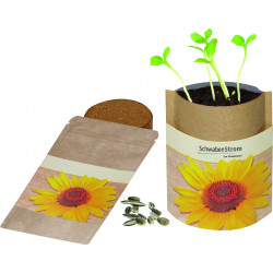 Natur Bag Sonne, Zwergsonnenblumen, 1-4 c Digitaldruck inklusive Natur Bag Sonne, Zwergsonnenblumen, 1-4 c Digitaldruck inklusive