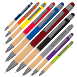 Kugelschreiber mit Griffzone aus Bambus