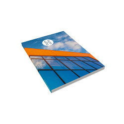 Schreibblock DIN A5 mit Softcover, 50 Blatt