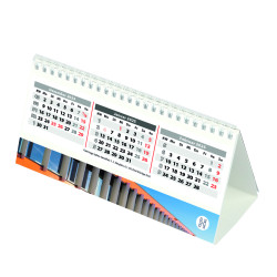 Tischkalender mit Ring Wire "Table"