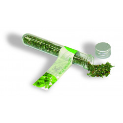 Reagenzglas Salatkräuter 'Altdeutsche Art', 1-4 c Digitaldruck inklusive Reagenzglas Salatkräuter 'Altdeutsche Art', 1-4 c Digitaldruck inklusive