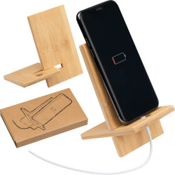 Handyhalter aus Bambus Handyhalter aus Bambus