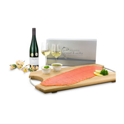Geschenkartikel / Präsentartikel: Lachs-Geschenk: Genießer Geschenkartikel / Präsentartikel: Lachs-Geschenk: Genießer