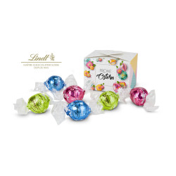 Geschenkartikel / Präsentartikel: Lindt Osterfreude - mit 5 Lindt Lindorkugeln, auch in individueller Pralinenschachtel Geschenkartikel / Präsentartikel: Lindt Osterfreude - mit 5 Lindt Lindorkugeln, auch in individueller Pralinenschachtel
