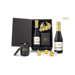 Geschenkset / Präsenteset: Schwarz-Goldene Momente