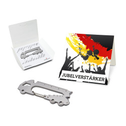 Geschenkartikel / Präsentartikel: ROMINOX® Key Tool im Motiv-Mäppchen Deutschland-Fan