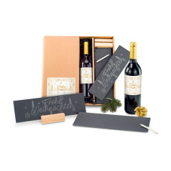 Geschenkset / Präsenteset: Schiefer & Wein Geschenkset / Präsenteset: Schiefer & Wein
