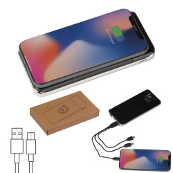 Powerbank mit Induktionsladefunktion 8.000mAh SEBASTIANO