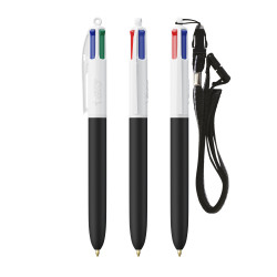 BIC® 4 Colours® Soft with Lanyard