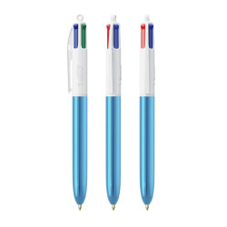 BIC® 4 Colours® Shine ballpen
