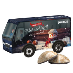 3D Präsent "Bus" Weihnachten