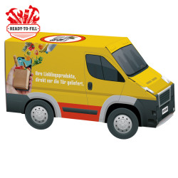 3D Präsent "Transporter" Individuelle Befüllung