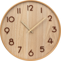 Wanduhr aus Holz CATHERINE