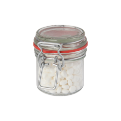 Weckglas 125 ml mit süßem Inhalt