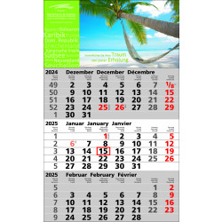 Wandkalender Standard 2