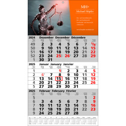 Wandkalender Standard 1 plus