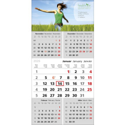 Wandkalender Top Five