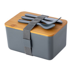 Lunchbox RE98-BAMBUGUSTO, grau