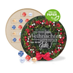 Adventskalender "Centro", Lindt Minis, Inlay aus Papier