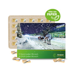 Wand-Adventskalender, Lindt "Select Edition", Inlay aus Papier