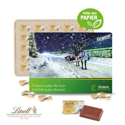 Wand-Adventskalender, Lindt "Select Edition", Inlay aus Papier