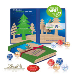 Adventskalender "Weihnachtsbuch", Lindt Minis, Inlay aus Papier