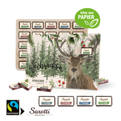 Tisch-Adventskalender, Sarotti "Business Exklusiv", Inlay aus Papier