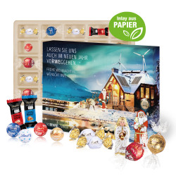 Adventskalender, Lindt "Premium Selection", Inlay aus Papier