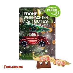 Adventskalender, TOBLERONE Milch, Inlay aus Papier