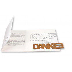 Danke für die Verbundenheit-Karte, ohne Kuvert, 1-4 c Digitaldruck inklusive Danke für die Verbundenheit-Karte, ohne Kuvert, 1-4 c Digitaldruck inklusive