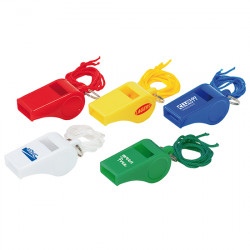 Trillerpfeife mit Umhängekordel