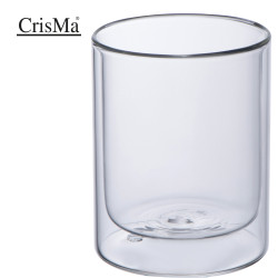 CrisMa Doppelwandige Glastasse 330ml STUART