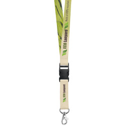 Schlüsselband/Lanyard RPET mit Schnappverschluss