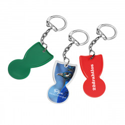 Einkaufswagenlöser mit Gliederkette