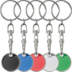 Schlüsselanhänger mit Einkaufschip