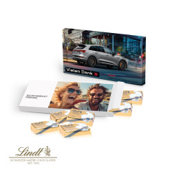 Präsentbox, Lindt Schokotäfelchen - Express