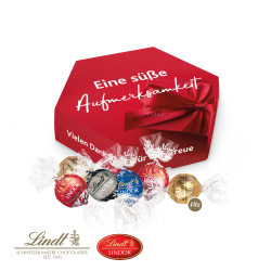 Süße Präsentbox "Maxi", Lindt Lindor Pralinés - Weihnachten